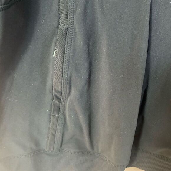 Lululemon Women's Black Half Zip Hooded Pullover Hoodie Size L - Picture 2 of 12